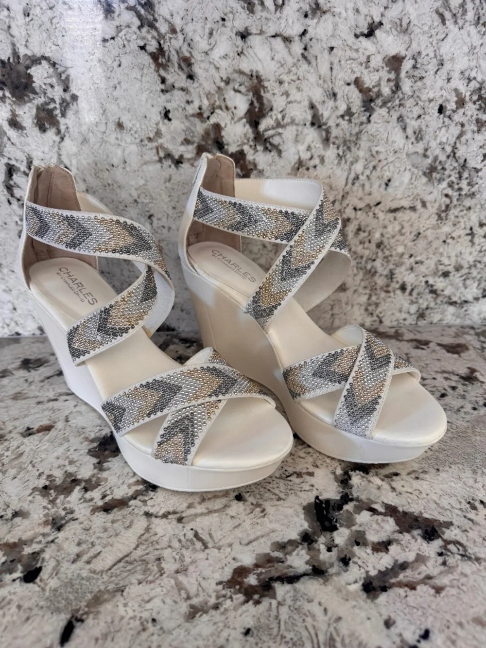 Charles David Platform Sandals